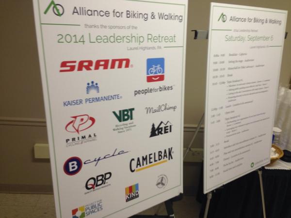 These companies recognize the need for strong grassroots state and local bike & walk advocacy. Thank you! #LR14 http://t.co/5CJ8vgrt0y