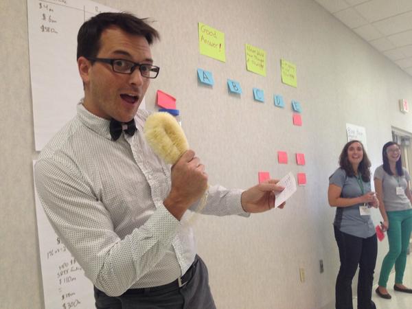 Alex Trebikewalk is on the scene at @AdvocacyAdvance Jeopardy #LR14 http://t.co/5kE6U4UoXF