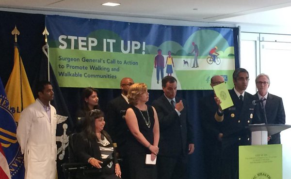 In so many times in our nation's history, walking has been a symbol of inclusion and community. #StepItUp http://t.co/CmE1xuBdWE