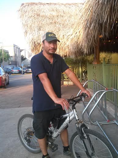 Jonathan bike commuter