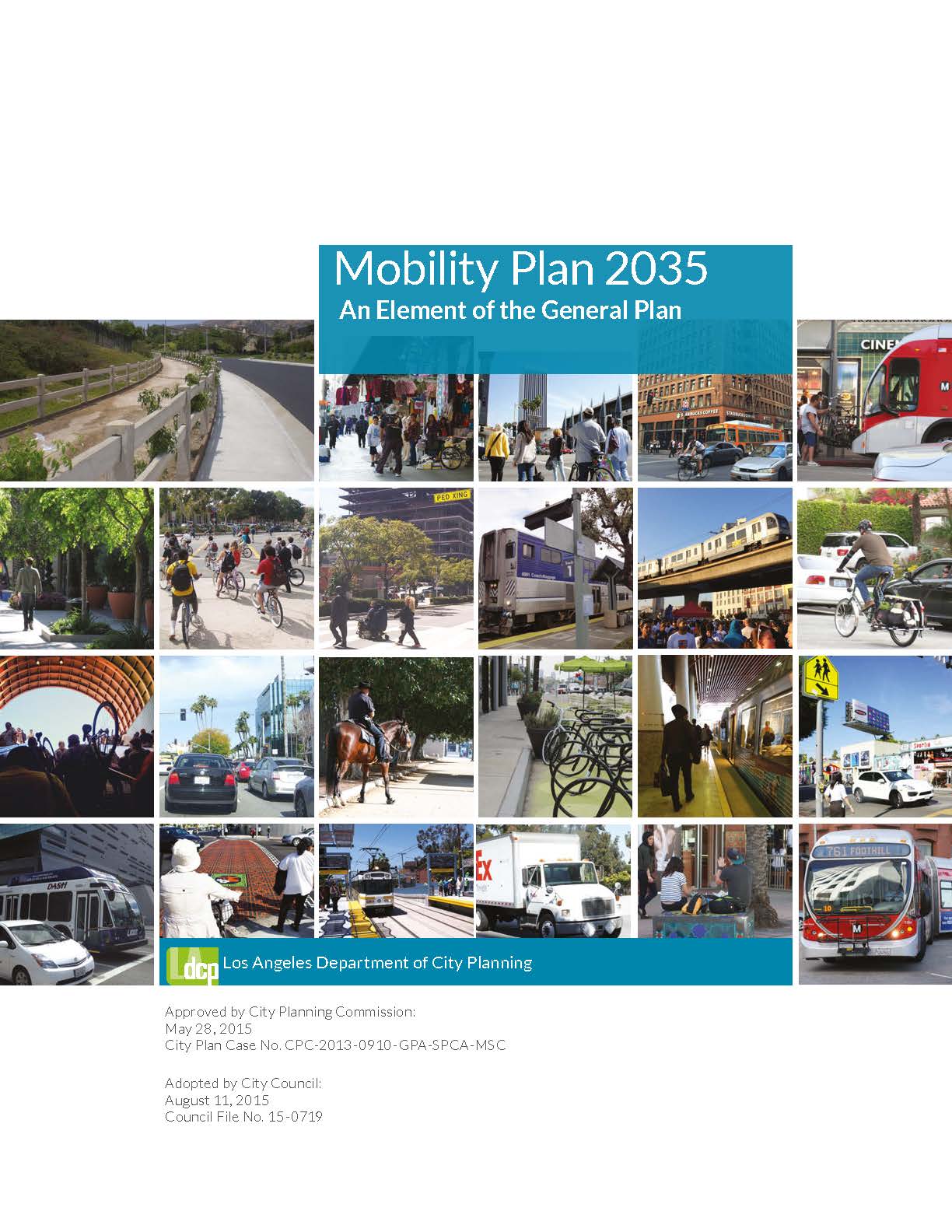Mobility plan cover
