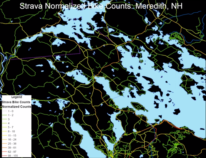 Strava counts - Tim Blagden